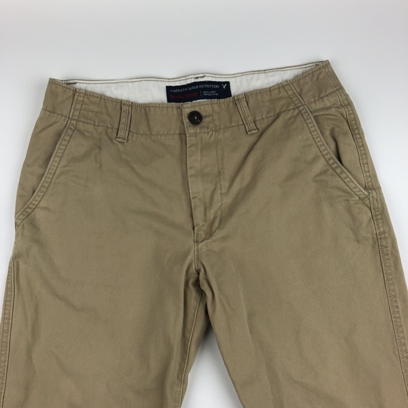 American Eagle Outfitters Original Straight Khaki - Picture 2 of 8
